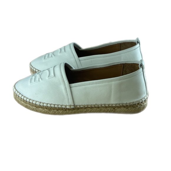 Updated Espadrille by BCBGMAXAZRIA: Handmade Leather Size 37 NWOT TINY DAMAGE - Picture 3 of 9